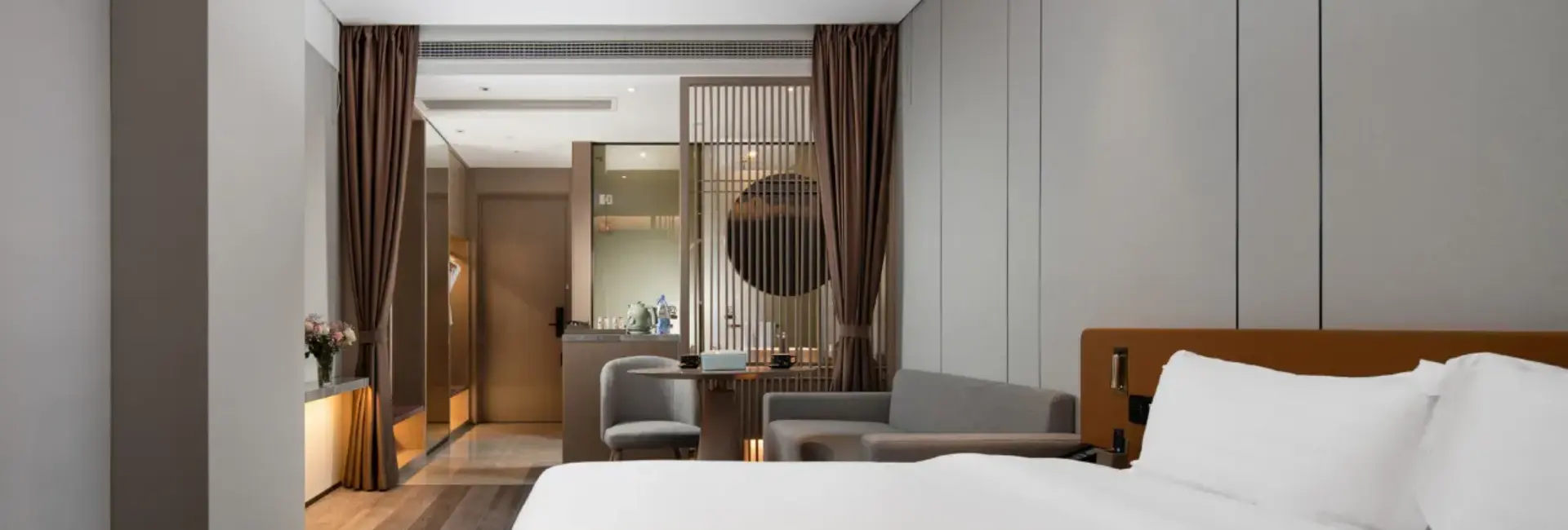 Elegant Serene Double Bed Room