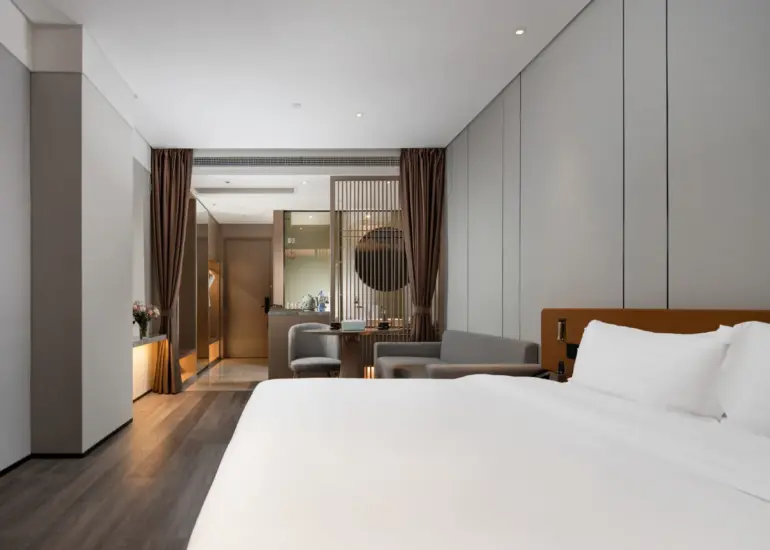 Elegant Serene Double Bed Room