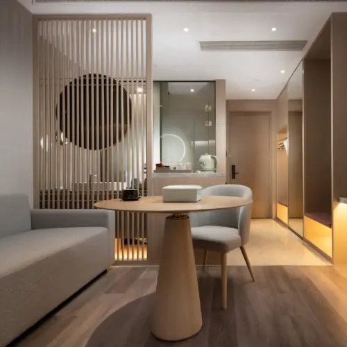 Elegant Serene Double Bed Room