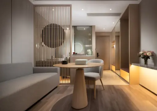 Elegant Serene Double Bed Room