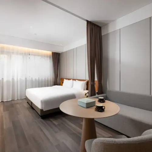 Elegant Serene Double Bed Room