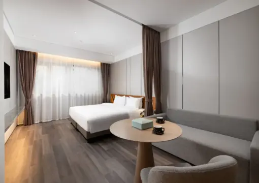 Elegant Serene Double Bed Room