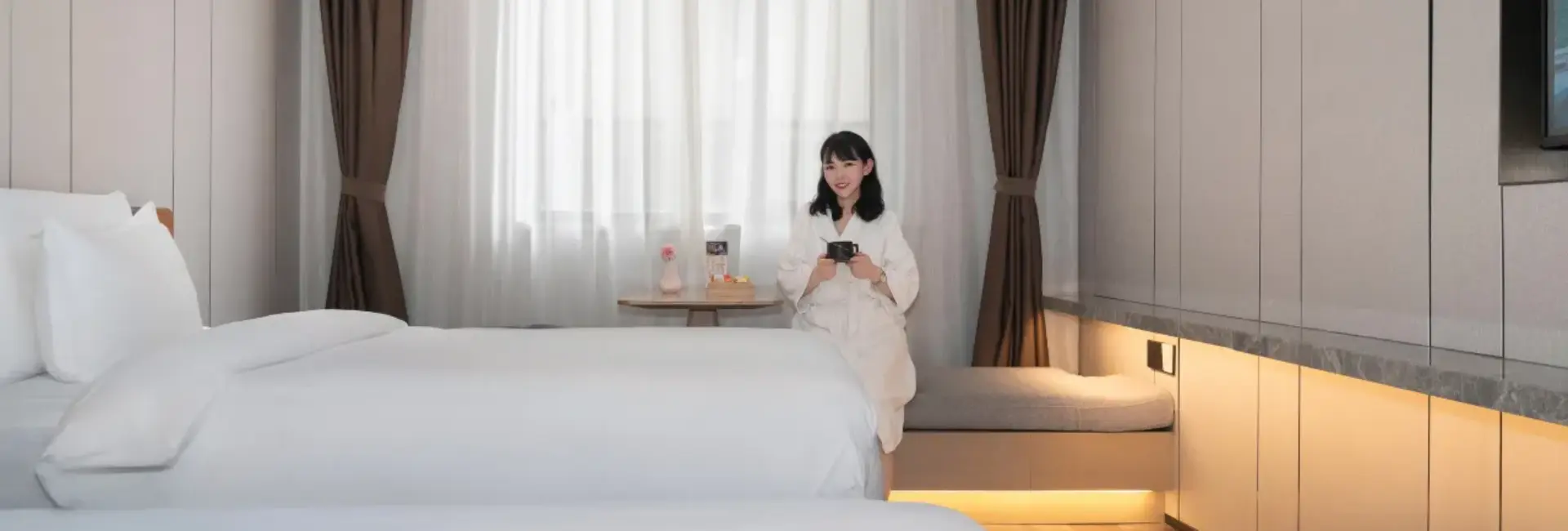 Elegant Serene Twin Room