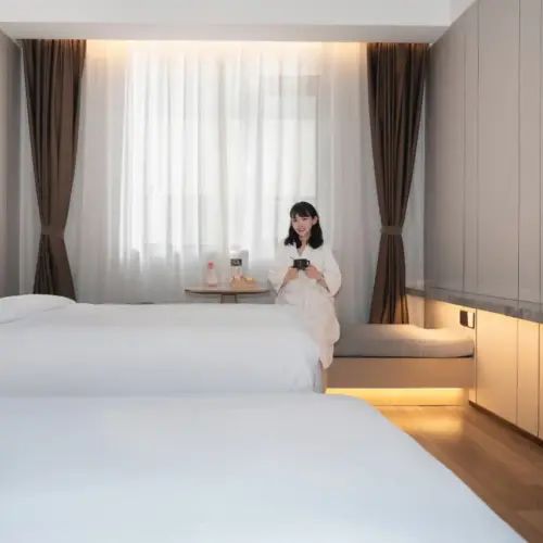 Elegant Serene Twin Room