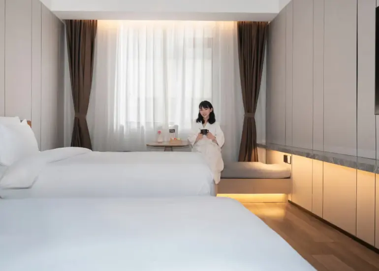 Elegant Serene Twin Room