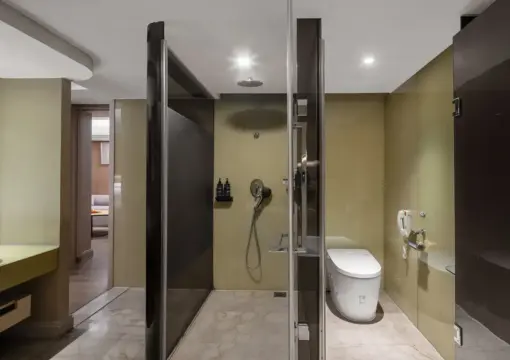 Suite – 1-Room, City-View (2 Beds) (1 Living Room, Bathtub, Sofa)